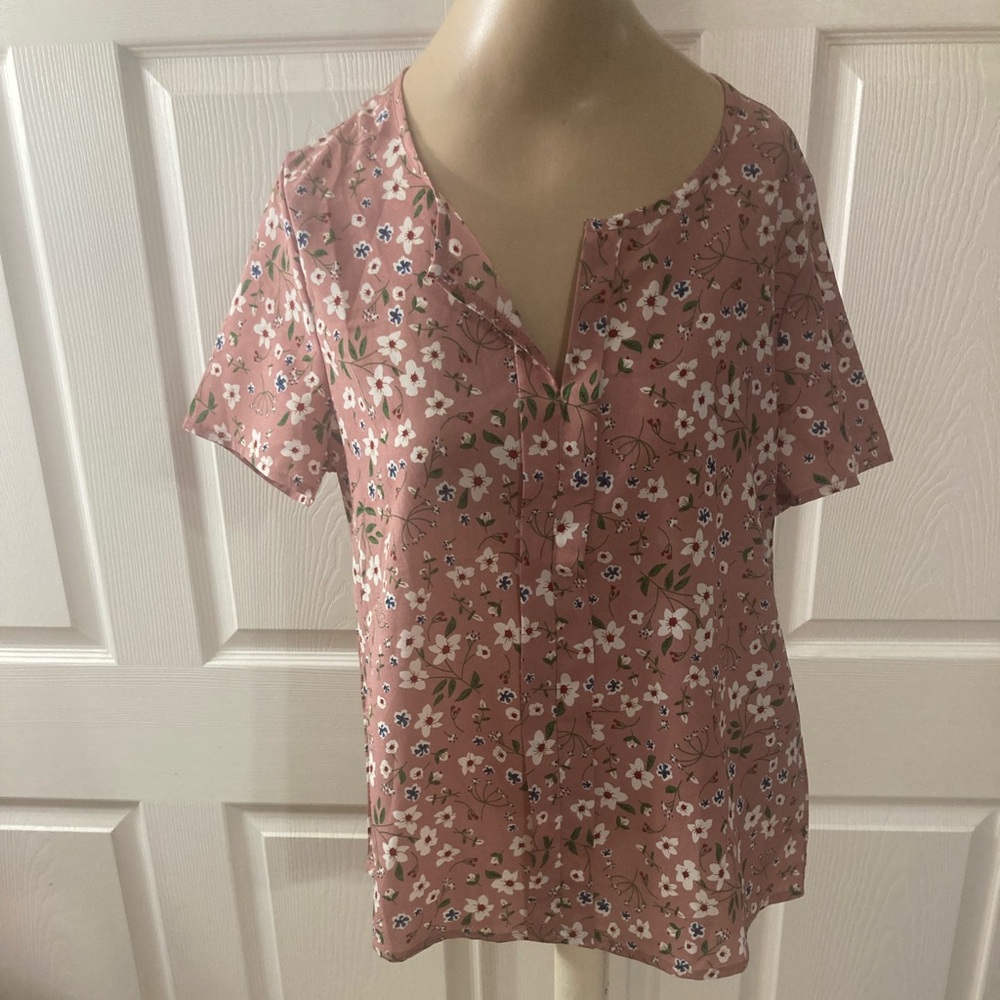 Floral Pink Women's Top